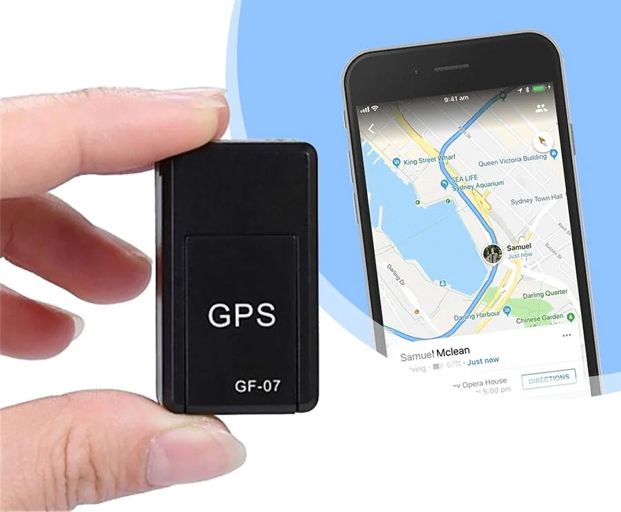 Mini Real Time GPS Tracker - Traceer Auto, Motor En Andere Spullen!
