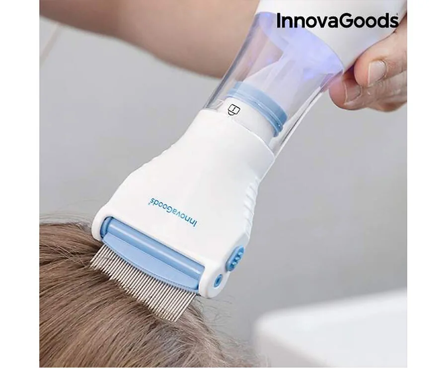 InnovaGoods Hoofdluis Zuigkam - Werkt Snel En Effectief!
