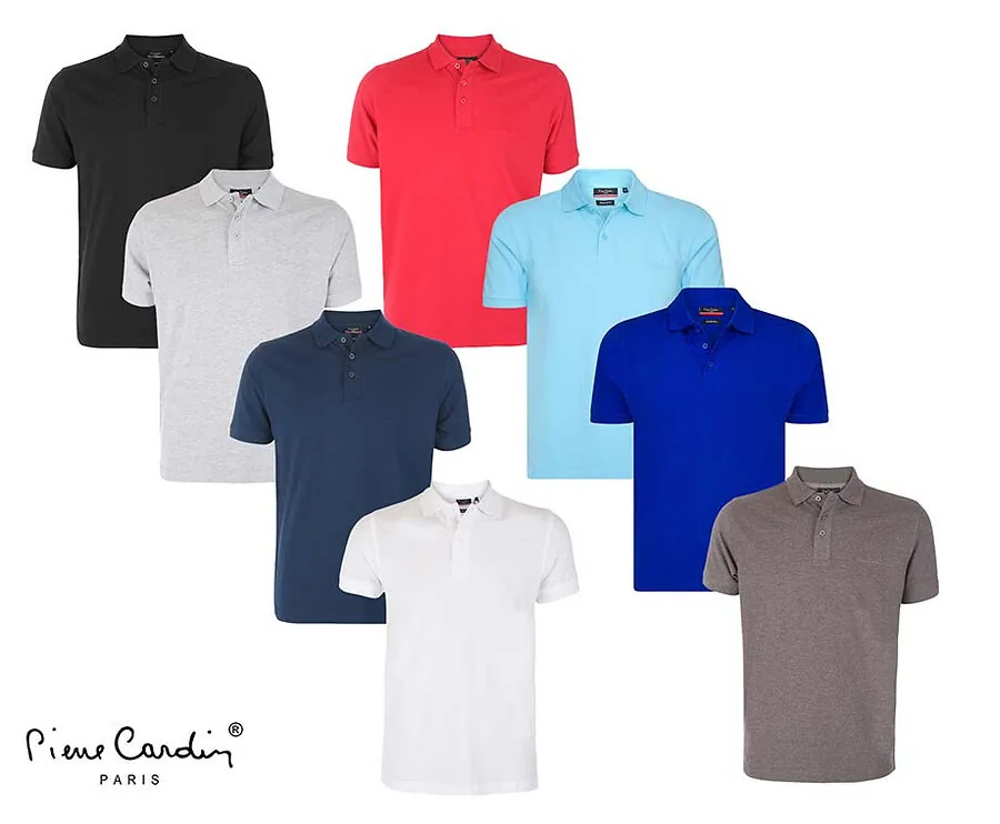 Pierre Cardin Katoenen Polo’s - Verkrijgbaar In Verschillende Kleuren!