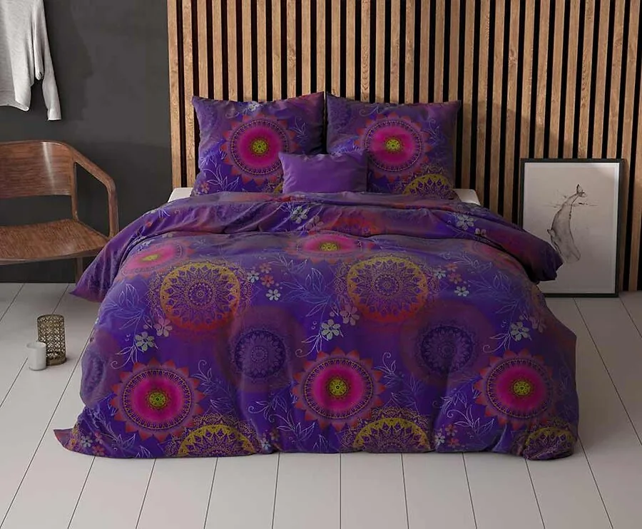 Sleeptime Dekbedovertrek - Normy Multi - 240 x 200/220 | lits-jumeaux