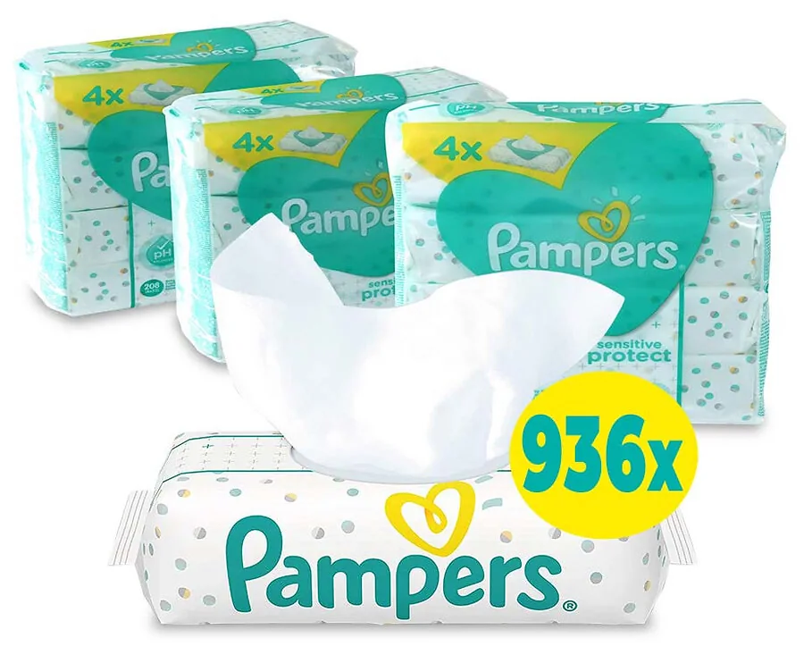 MEGA-PACK 936x Pampers Babydoekjes - Gemakkelijke Reiniging Voor De Gevoelige Huid!
