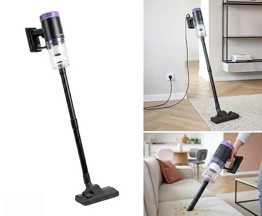 Steelstofzuiger 2-in-1 met Handstofzuiger 600W