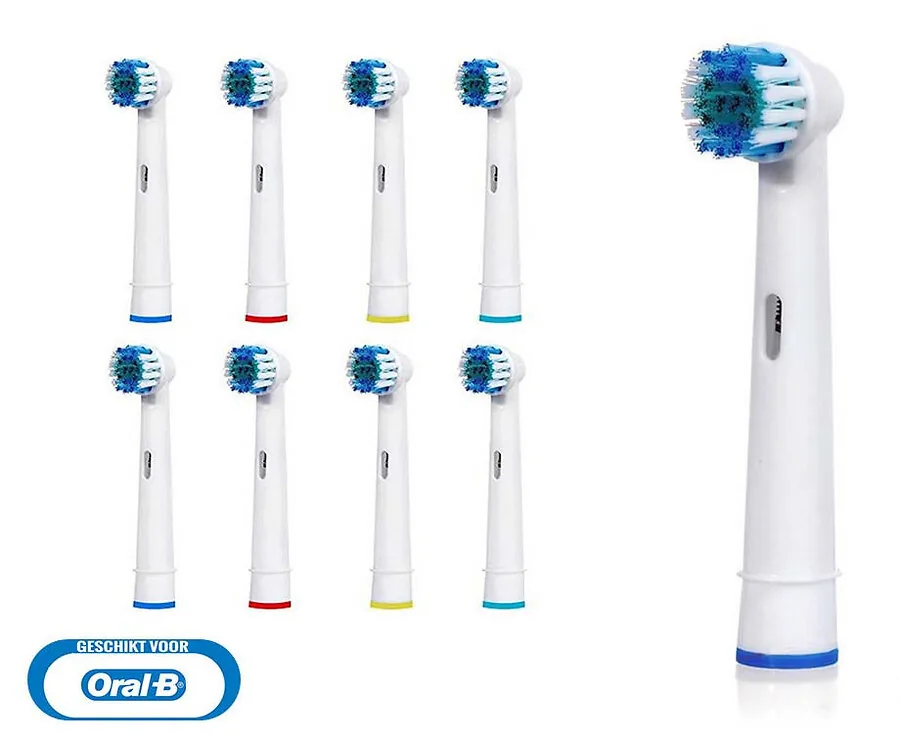 8-Pack Opzetborstels Voor Oral-B Elektrische Tandenborstels!