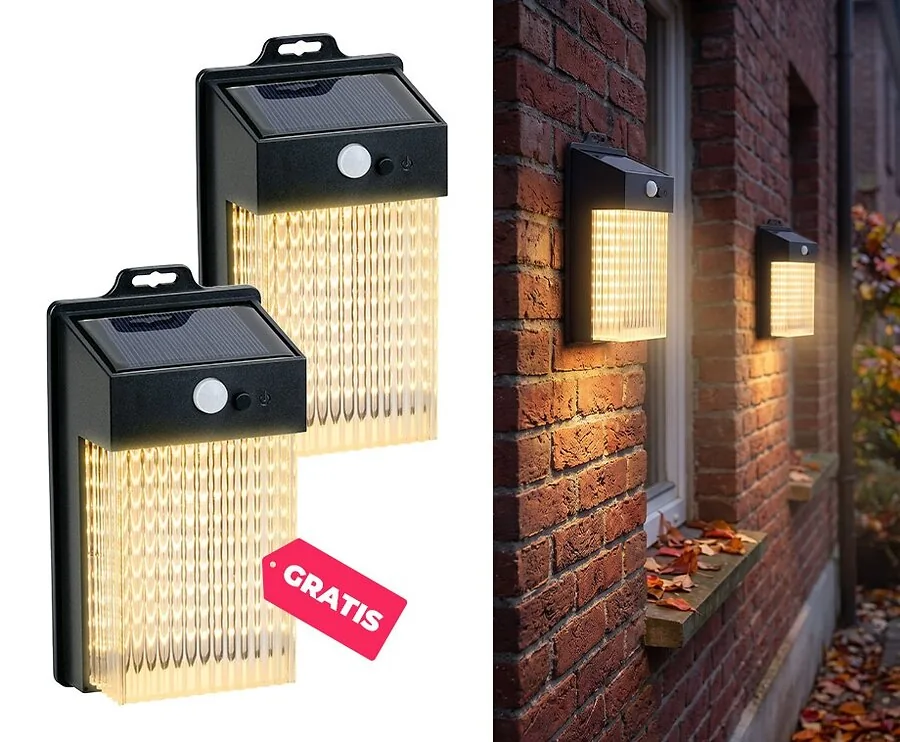 Solar Buitenlamp met Bewegingssensor