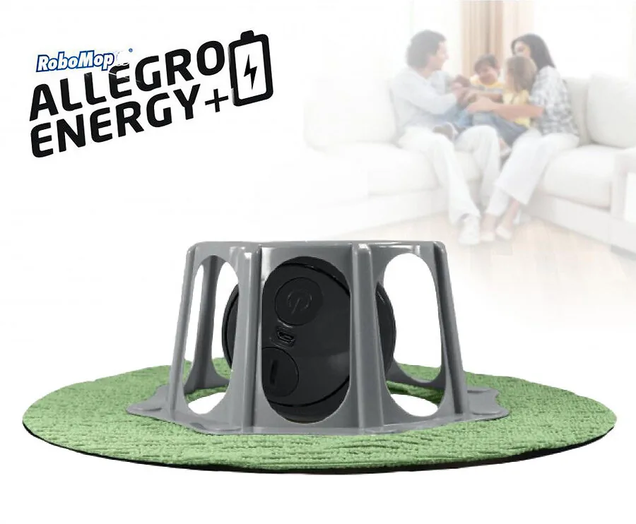 Robomop Allegro Energy Plus - Veegt Automatisch De Vloer Schoon!