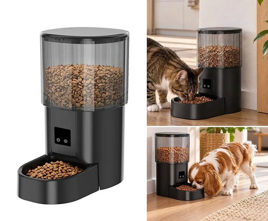 Automatische Voerbak Kat en Hond met App