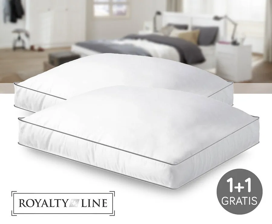 Royalty Line Boxkussens Met Tijk Van Percal Katoen 1+1 GRATIS!