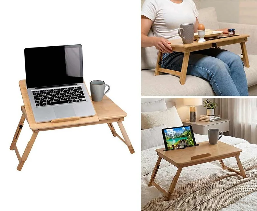 Laptoptafel Voor Bank En Bed - Comfortabel Werken En Ontspannen Waar Je Wilt!