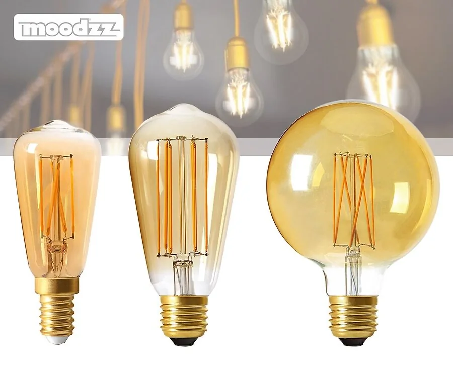 Dimbare Retro LED Filament Lampen - Kies Uit Verschillende Soorten En Maten!