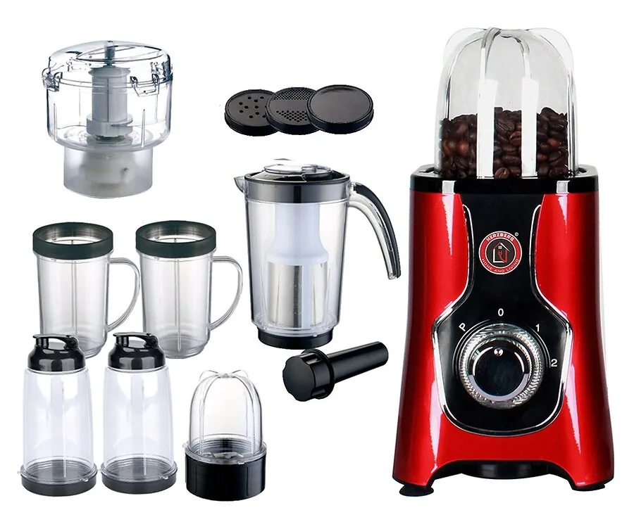 26-Delige Herzberg Multifunctionele Blender - Maak Snel Gezonde Shakes, Smoothies En Meer!