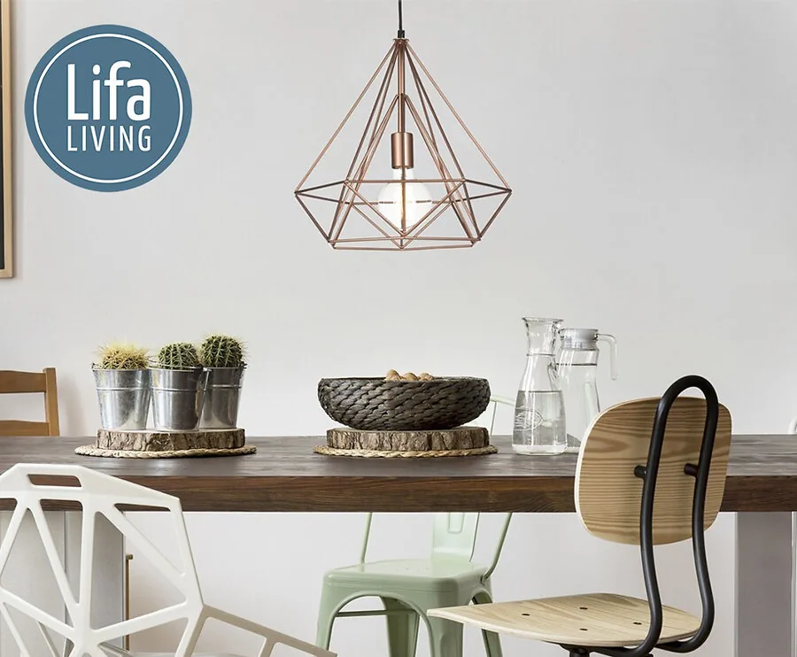 Lifa Living Uppsala Industriële Hanglampen - Verkrijgbaar In 3 Kleuren!