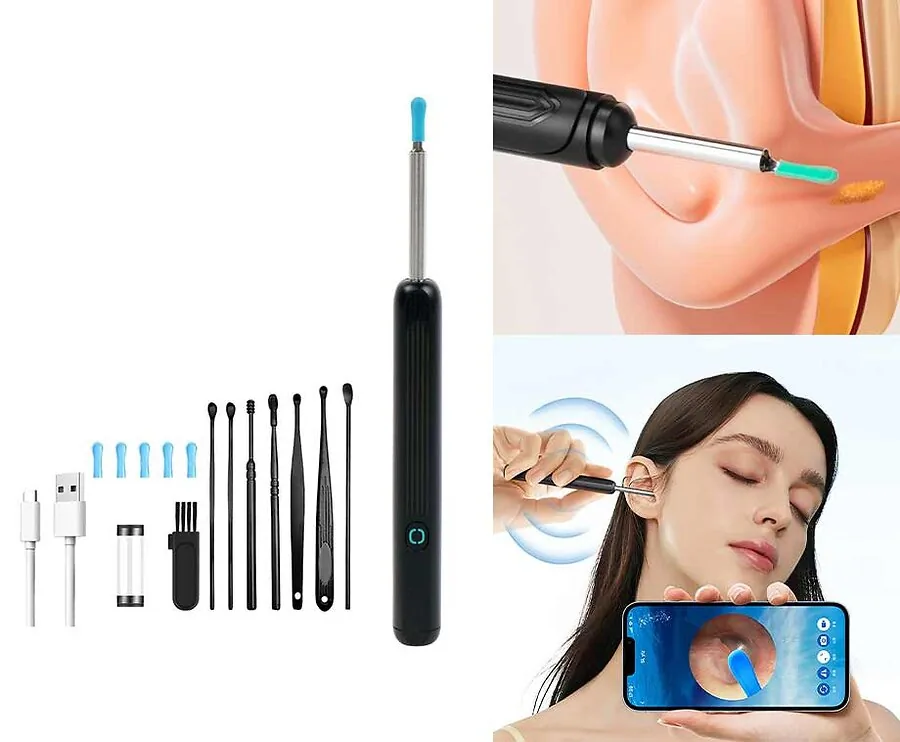 Earwizard Oorreiniger Met Camera - Haarscherpe Inspecties Binnen Handbereik!