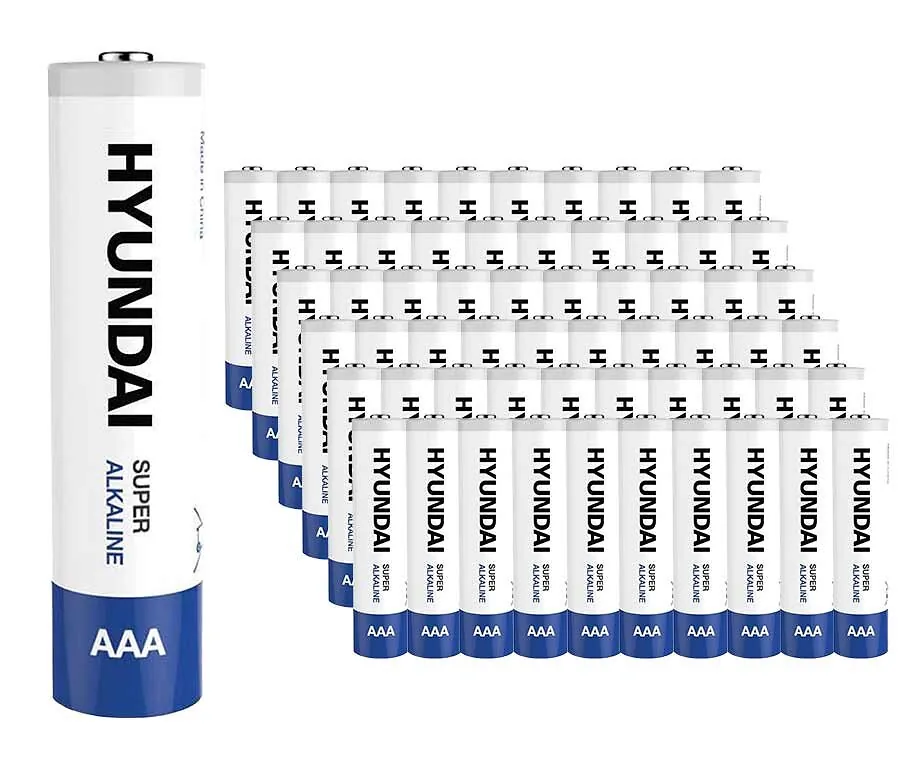 Batterijen AAA Alkaline 60 Stuks