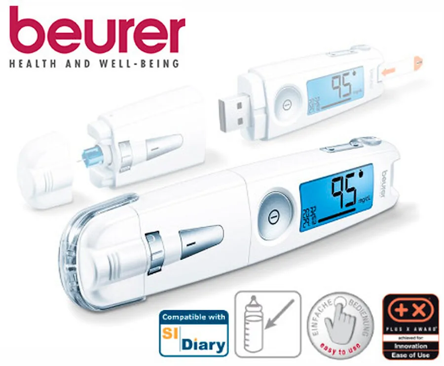 Beurer GL50 Glucosemeter - Meet Snel, Nauwkeurig & Succesvol!