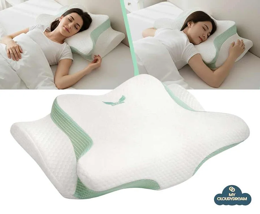 My Cloudy Dream SoftWing Hoofdkussen - Ergonimsche Houding Voor Iedere Slaappositie!