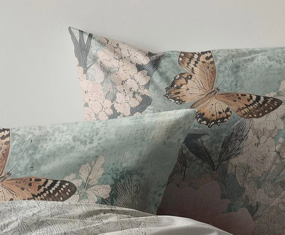 Dekbedovertrek Panthers Bloom 140 x 200/220 | 1-persoons Dierenprint