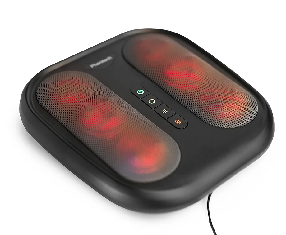 Shiatsu Massageapparaat 2-in-1 voor Rug en Voeten