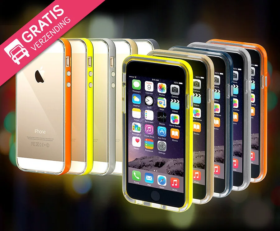 Light Up Case Voor iPhone - Geeft Licht Wanneer Je Wordt Gebeld!