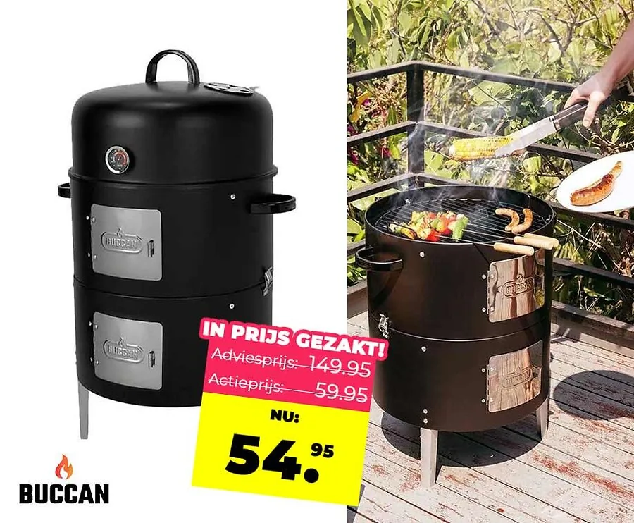 Buccan Durham Smoker BBQ - Authentiek Barbecuen En Roken!