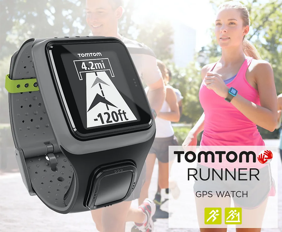 TomTom Runner GPS Sporthorloge - Alle Hardloopgegevens In Eén Oogopslag!