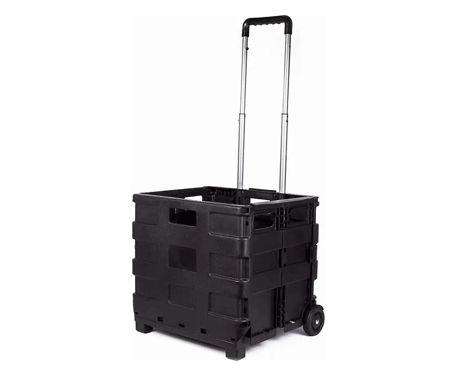 Opvouwbare Trolley met Vouwkrat 40 Liter
