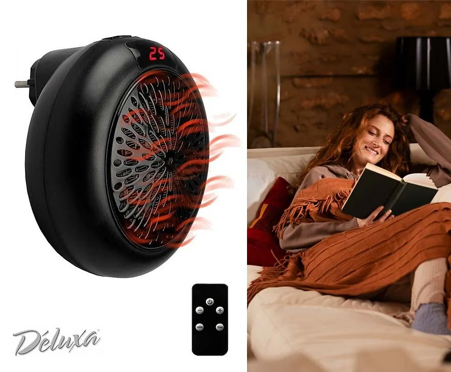 Elektrische Mini Heater - Verwarmt Elke Ruimte Snel En Gemakkelijk!