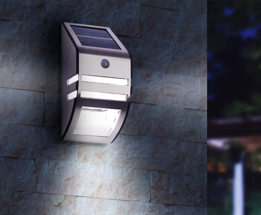 Solar LED Motion Buitenlamp - Met Ingebouwde Bewegingssensor!