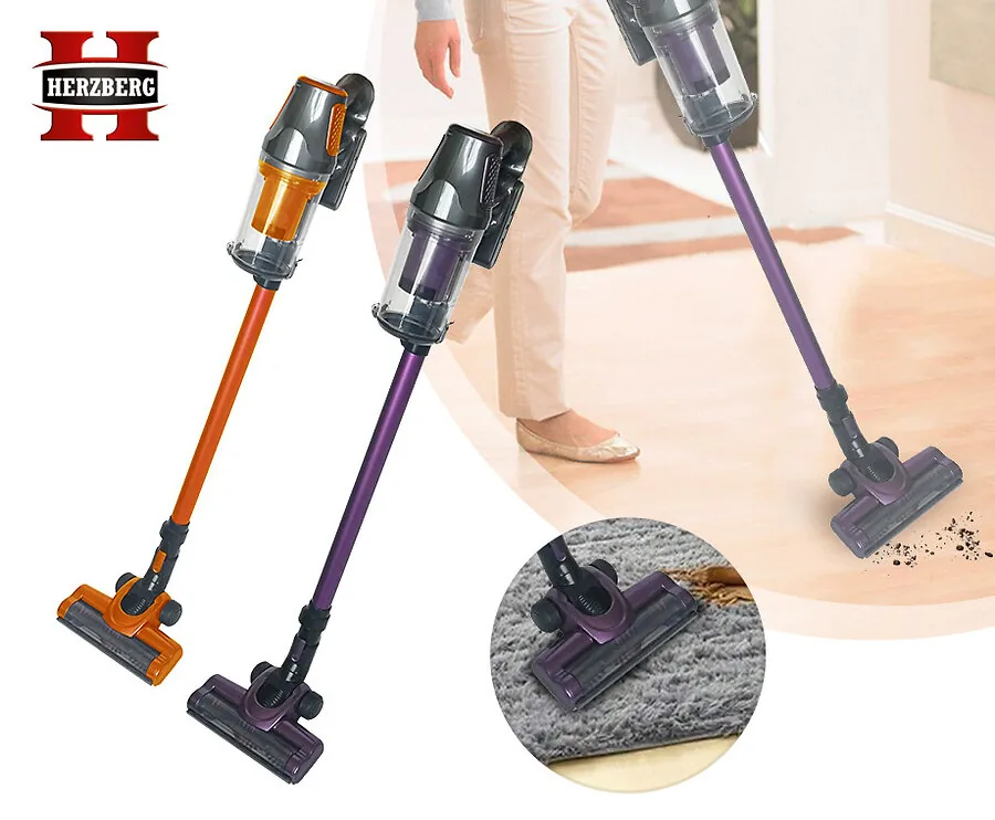 Herzberg Cycloon Accustofzuiger - Snoerloos, Compact En Ultra Licht In Gewicht!