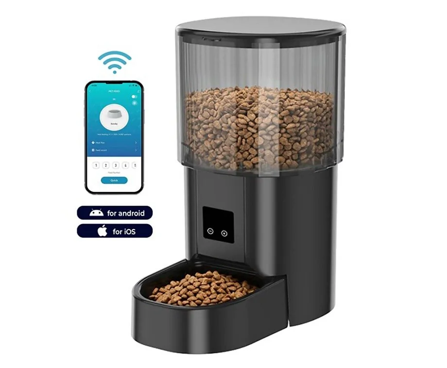Automatische Voerbak Kat en Hond met App