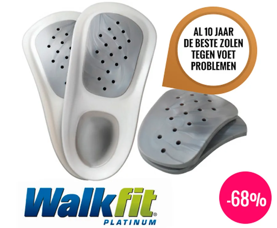 WalkFit Platinum - Comfortabel Staan En Lopen Zonder Pijn - Bekend Van TV