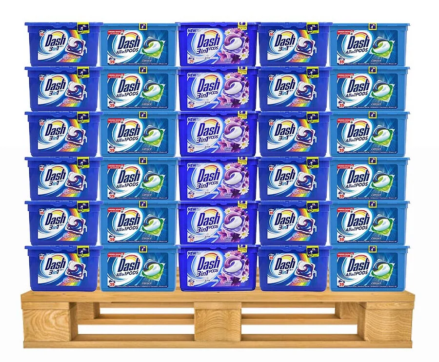 MEGA PACK: Dash 3-In-1 Color Wasmiddel Pods!