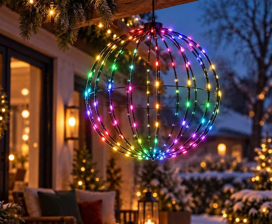 Lichtbol RGB 168 LED 40 cm Inclusief Afstandsbediening