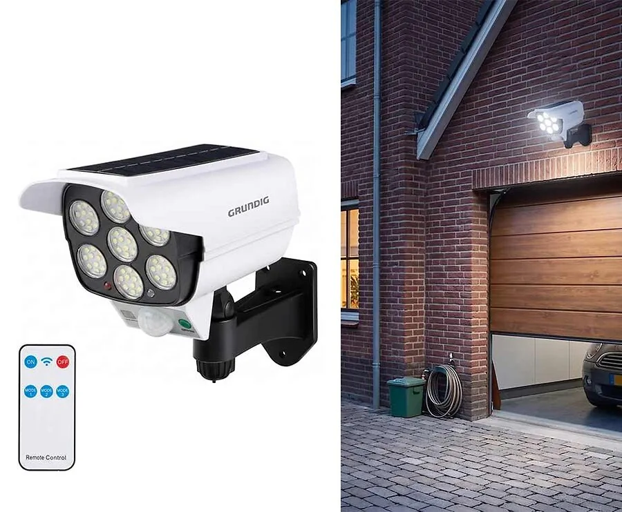 Dummy Beveiligingscamera met Solarlamp