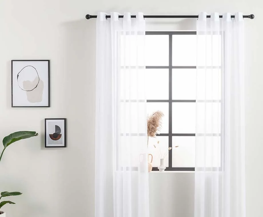 Lifa Living Vitrages - Verkrijgbaar Met Ringen Of Haken!