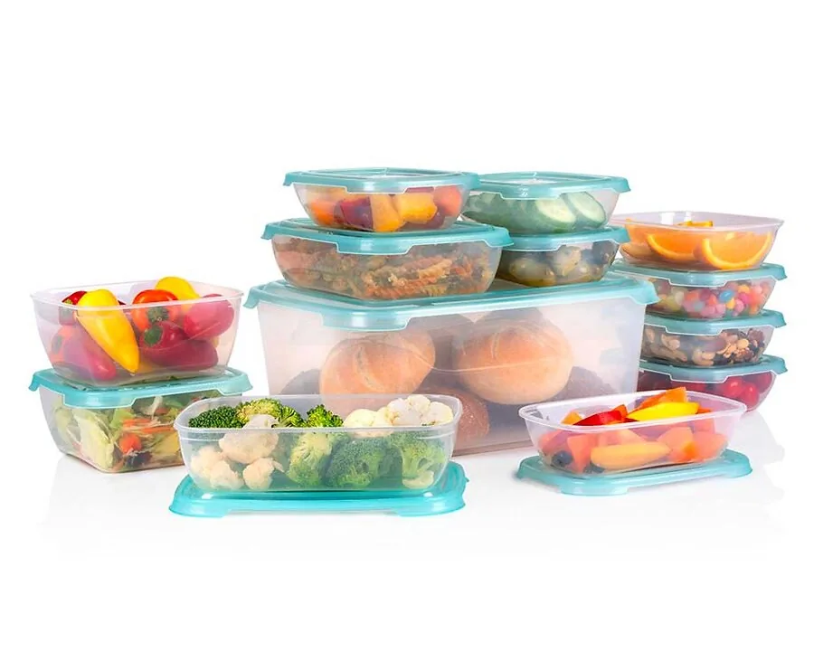 13-Delige Set Vershoudbakjes - Geschikt Voor Vaatwasser, Magnetron En Vriezer!