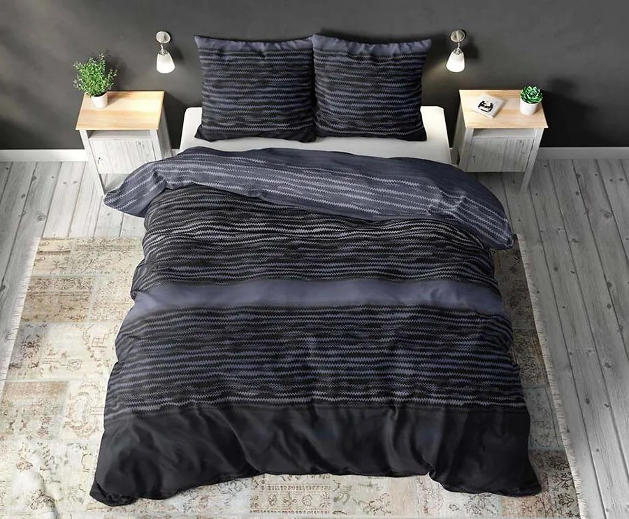 Sleeptime Dekbedovertrek - Pablo Zwart - 140x200/220 | 1-persoons
