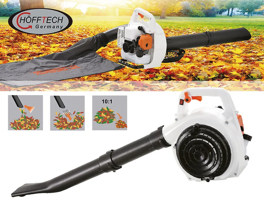 Hofftech 25.4cc Benzinemotor Gedreven Blazer/Zuiger/Hakselaar!