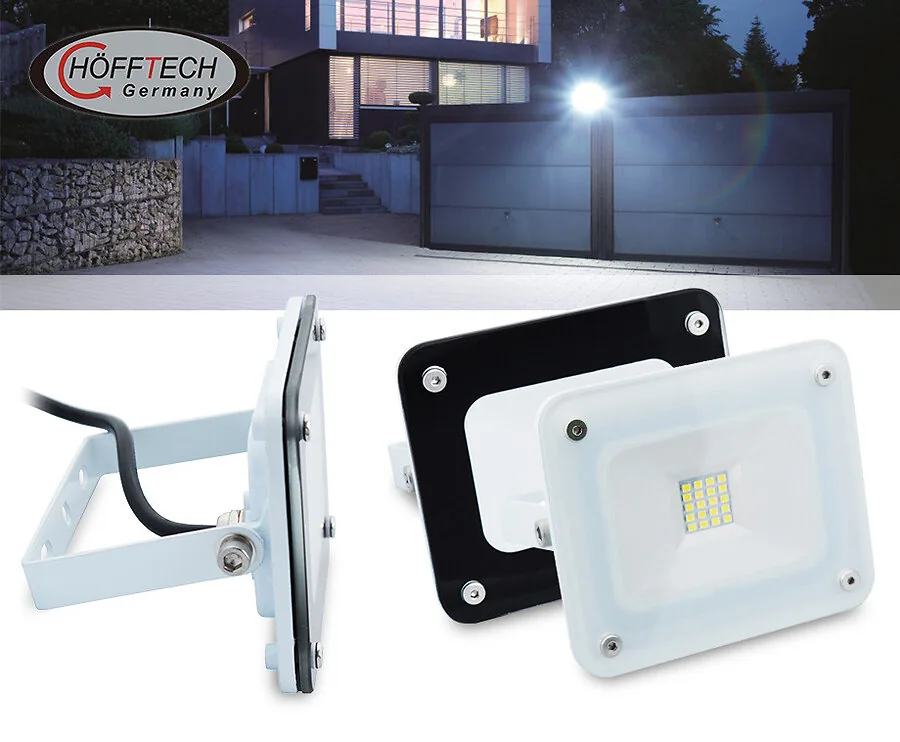 Hofftech Ultra Dunne SMD LED Straler - Ideaal Voor Buiten Of In De Garage!