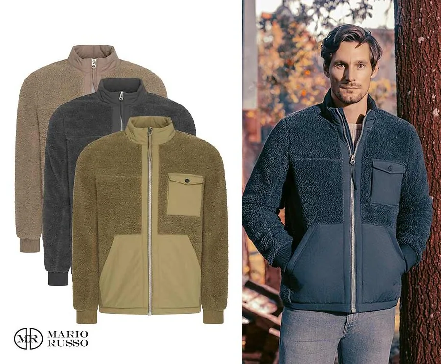 Mario Russo Jas Teddy Stockholm - Verkrijgbaar In 3 Kleuren!