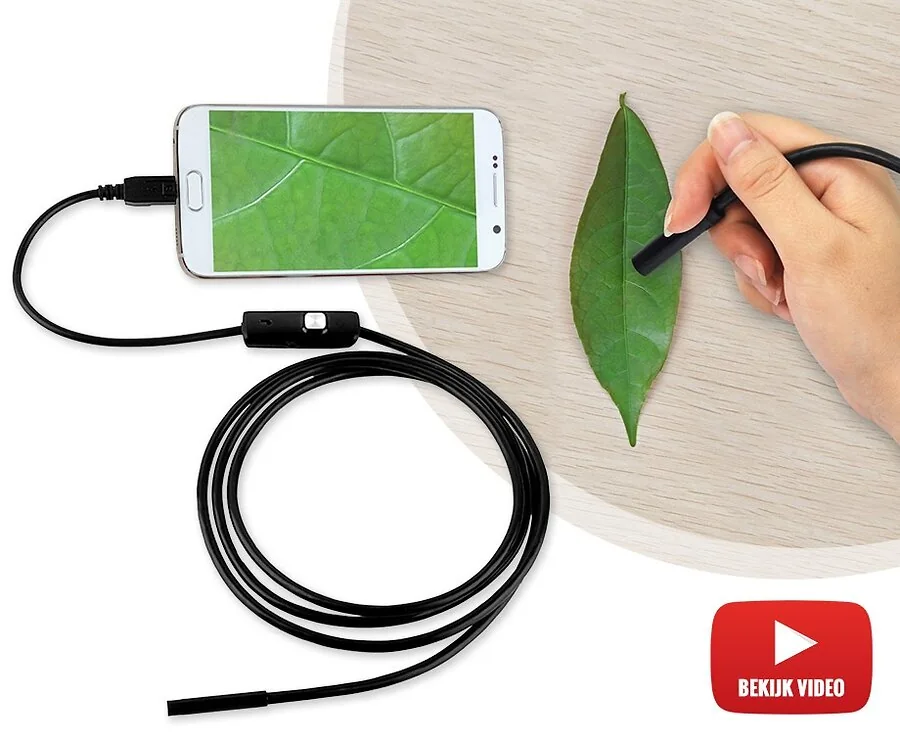 Endoscoop HD Camera - Maak Foto's Video's En Geluidsopnames!