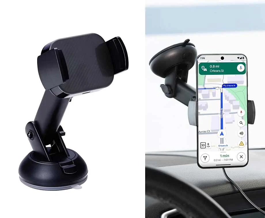 Auto Telefoonhouder Met Draadloze Lader - Handsfree Navigeren En Opladen Tegelijk!
