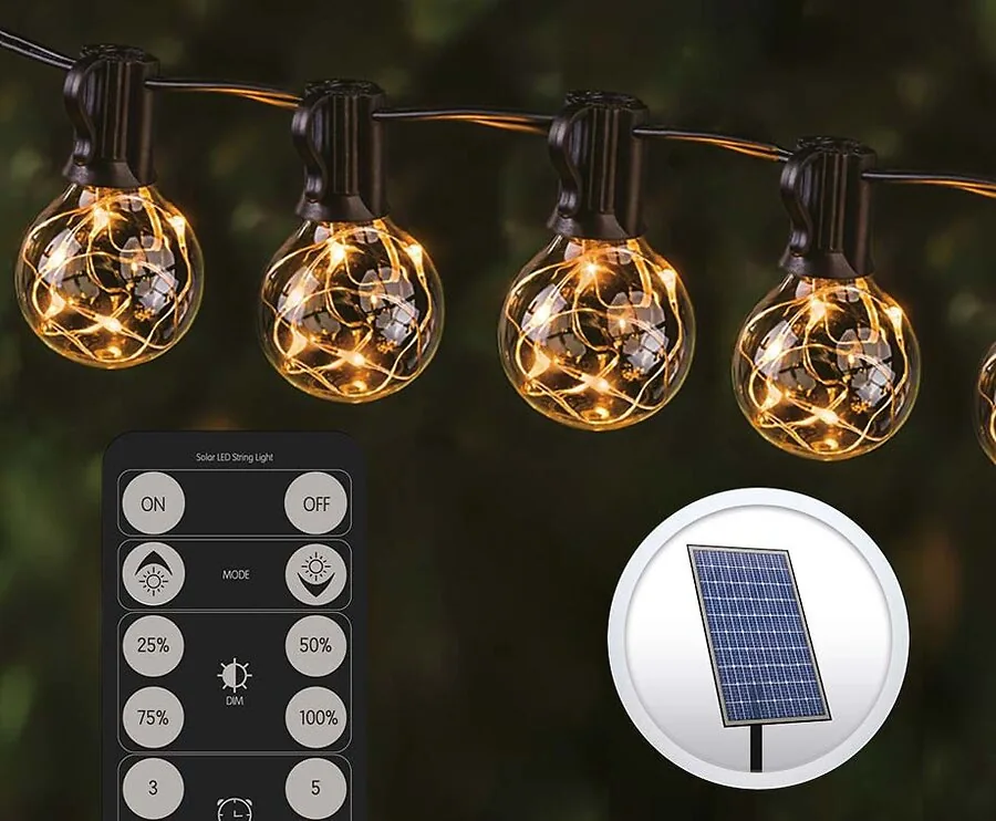 Solar Lichtslinger - Sfeermaker In Tuin En Op Balkon!