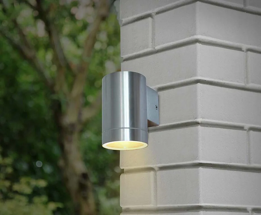 Luxe Wandlamp Voor Buiten-Antraciet-Nox 1 (onder licht)