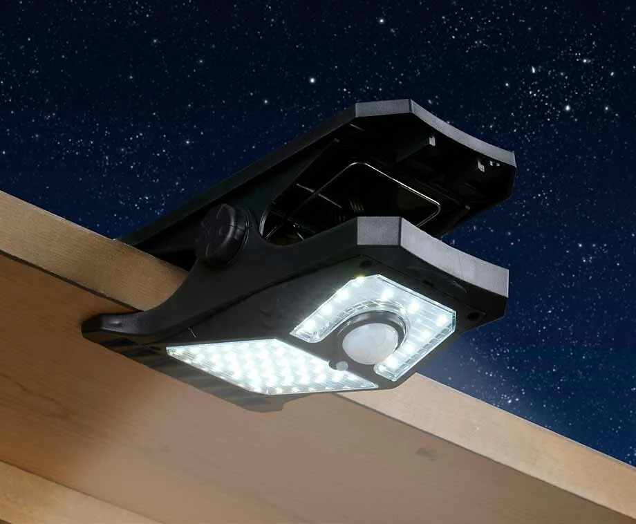 Solar Clip Tuinverlichting Met Sensor XL - Flexibele Lamp Voor Overal!