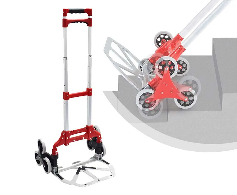 Trappensteekwagen Opvouwbaar - Ergonomisch Tillen Van Spullen!