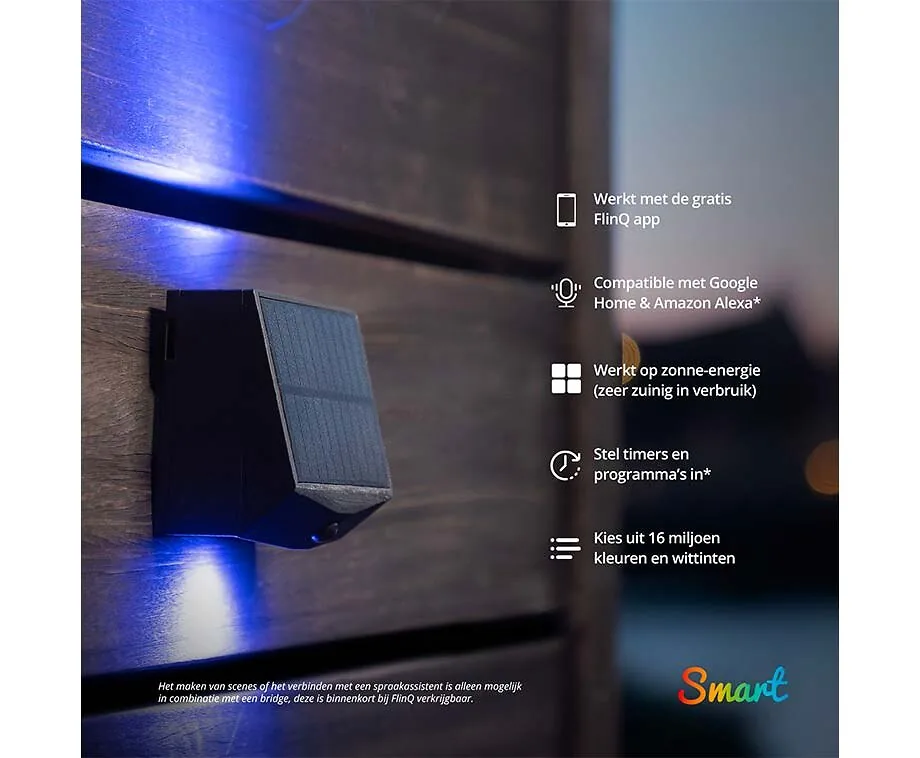 Solar Buitenlamp Met Bewegingssensor En App