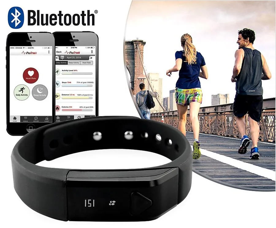 ProTrack Activity Tracker Fitnessarmband - Houd Nauwkeurig Je Sportprestaties Bij!