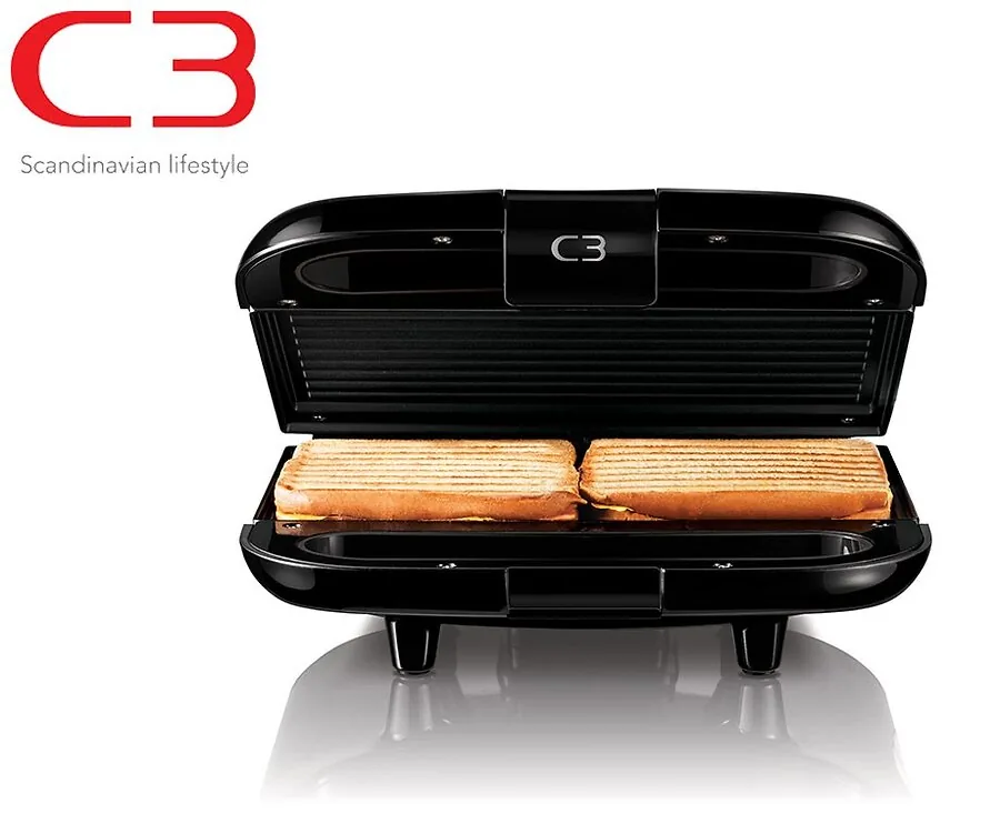 C3 Sandwich Grill - Maak Lekkere Tosti’s, Sandwiches Of Complete Maaltijden!