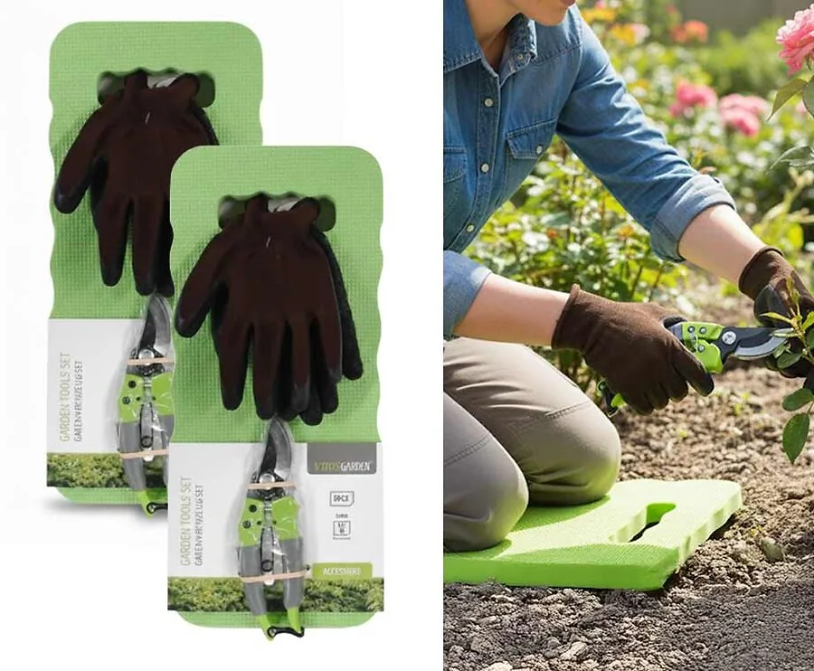 3-Delige Set Tuingereedschap - Vandaag 1+1 GRATIS!
