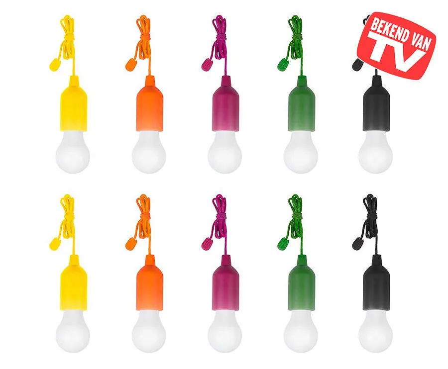 Set Van 10 Handy Lux - De Meest Veelzijdige Lamp Voor Binnen En Buiten!